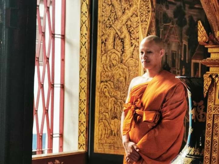 อนุโมทนา ปอ อรรณพ เข้าพิธีอุปสมบท ฉายา เขมสุทธิโก บวชเรียนเป็นเวลา 15 วัน