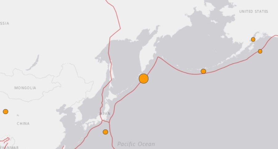 แผ่นดินไหวขนาด 7.5 ใกล้เกาะคูริล รัสเซีย ไร้บาดเจ็บ-เสียหาย มีสึนามิชัดฝั่ง