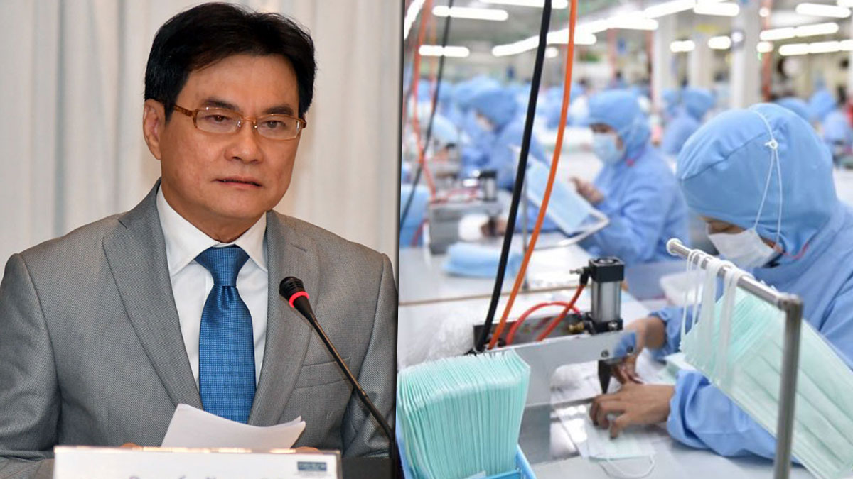 จุรินทร์ แจงแล้ว! สต๊อกหน้ากากอนามัย 200 ล้านชิ้นตอนนี้อยู่ไหน