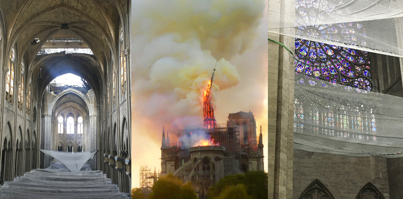 ครบ1ปีไฟไหม้นอเทรอดาม มหาวิหารแห่งปารีสไม่พ้นผลกระทบโควิด