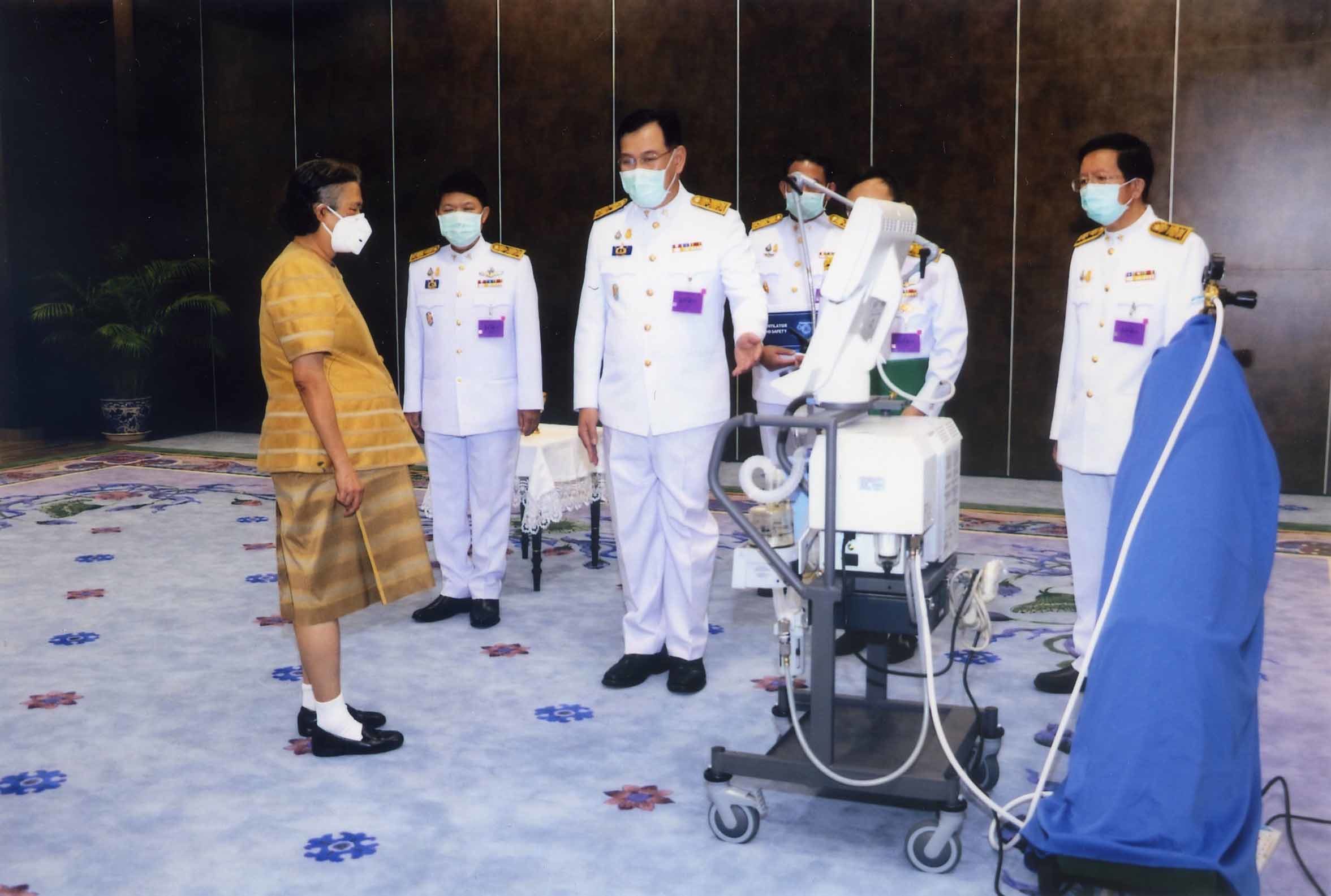 กรมสมเด็จพระเทพฯ พระราชทานเครื่องช่วยหายใจ แก่ รพ.สังกัด สธ.
