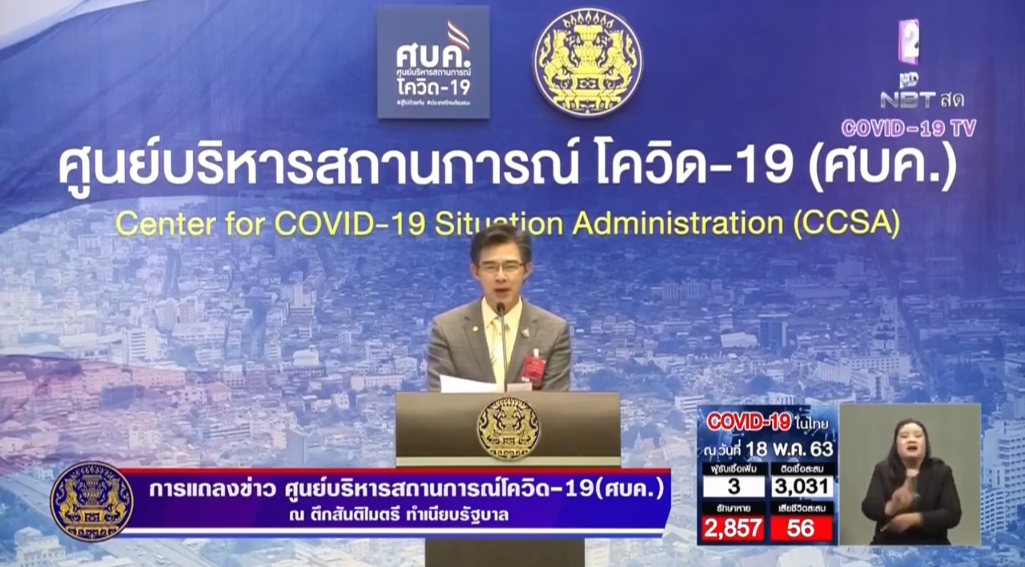โฆษก ศบค.เผย “พ.ร.ก.ฉุกเฉิน” กระทบเศรษฐกิจบ้าง แต่ลดจำนวนผู้ป่วยโควิด-19 ในไทยได้