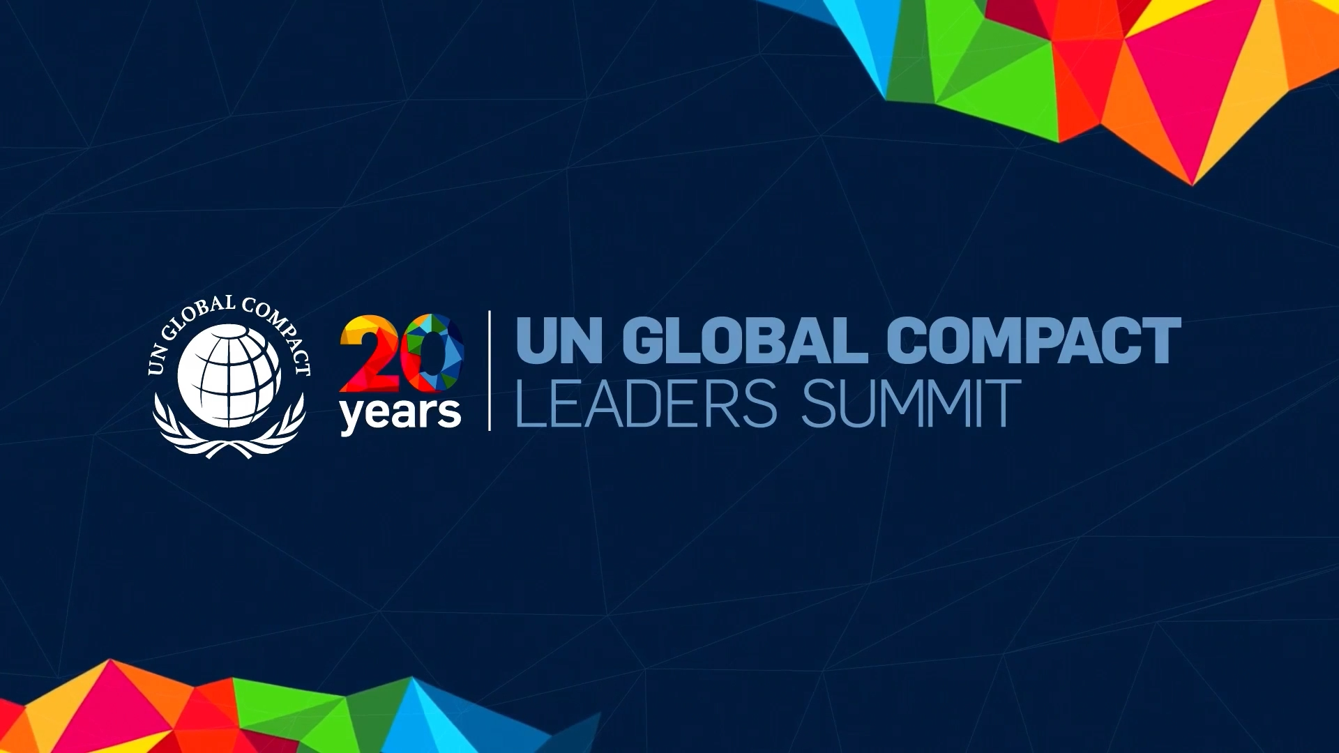 UN Global Compact Virtual Leaders Summit 2020 งานประชุมสุดยอดผู้นำด้านความยั่งยืนบนเวทีโลก