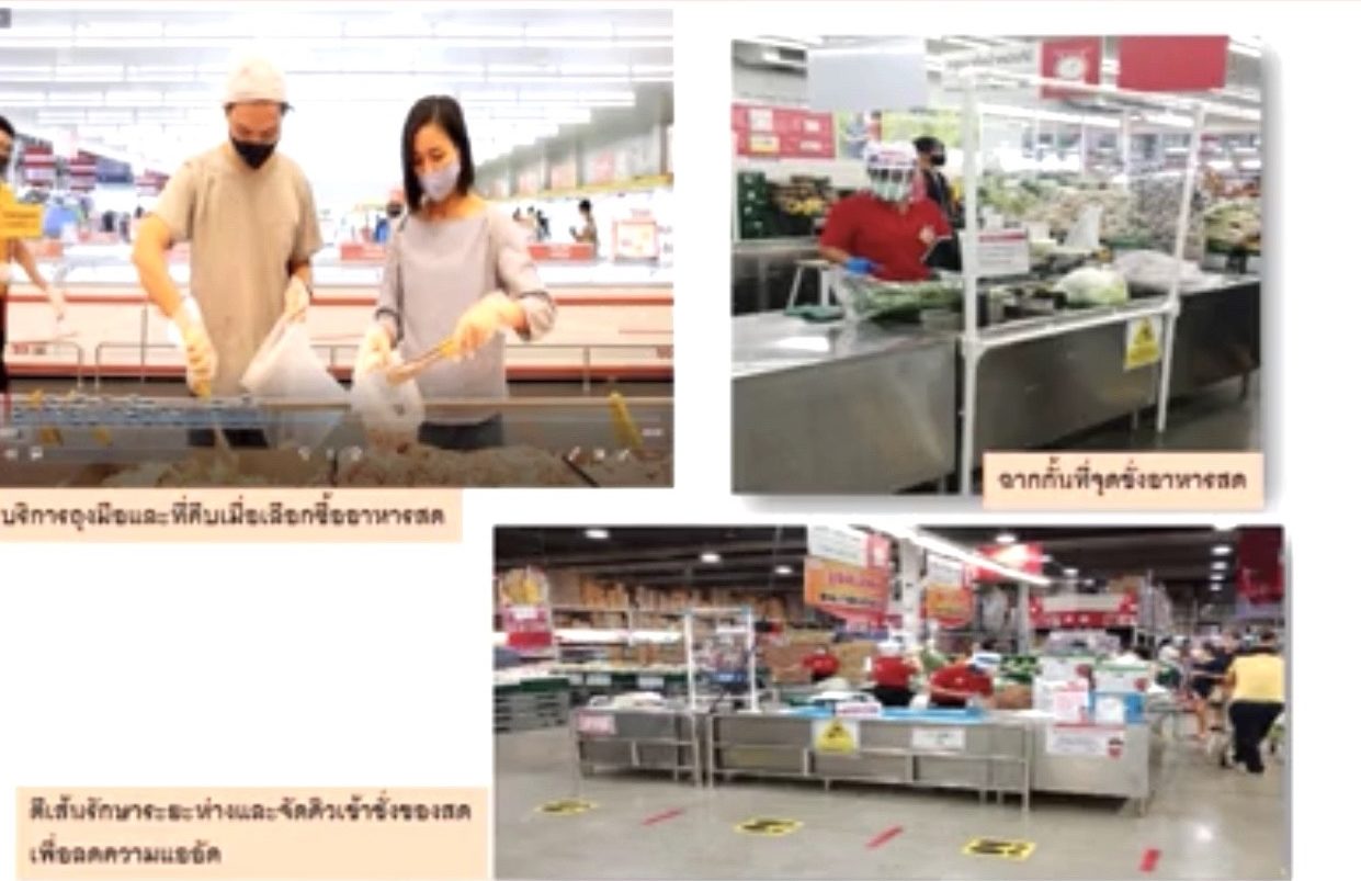 'แม็คโคร-ตลาดร่วมใจ' ขานรับนโยบายสกัดโควิด-19 เคร่งครัด