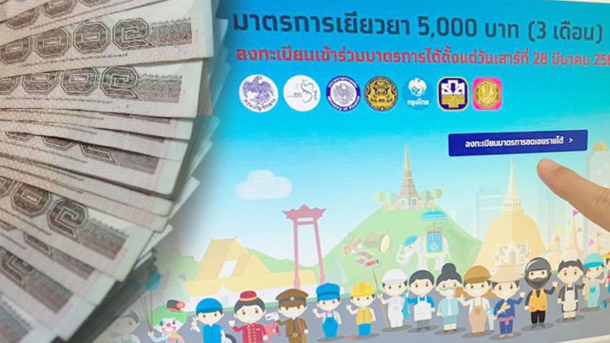 รูดม่าน เราไม่ทิ้งกัน สรุป 15.3 ล้านคนผ่านเกณฑ์ ได้เงิน 5 พันบาท