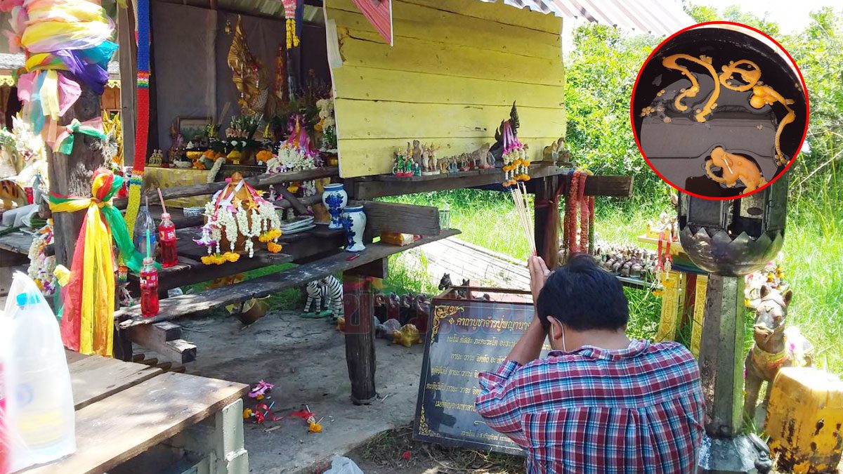 คอหวยฮือฮา! ส่องขันน้ำมนต์ พ่อจ้ำคำชะโนด ทำติดเลขเดียวกันเกือบทุกรอบ