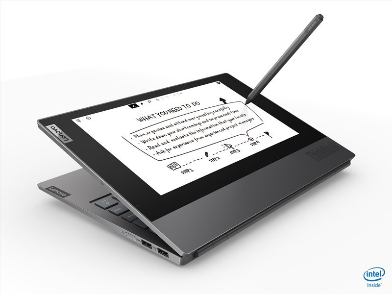 เปิดตัว Lenovo ThinkBook Plus โน้ตบุ๊กรุ่นแรกที่มาพร้อมหน้าจอ "อี-อิงค์"