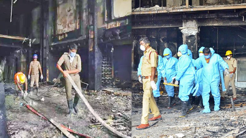 โควิด : อินเดียสลด “ไฟไหม้ซ้ำ” ศูนย์รักษาผู้ติดเชื้อ-สังเวยแล้ว 11 ศพ