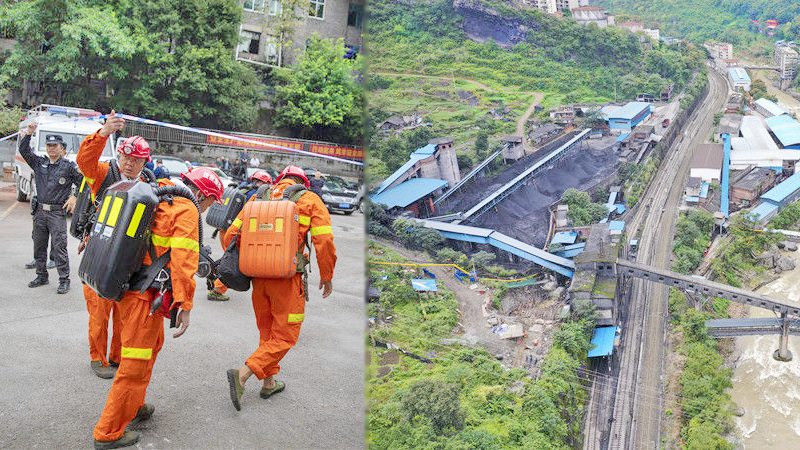 จีนเร่งช่วย 17 คนงานติดเหมือง หลังไฟไหม้สายพาน-ทำ “ก๊าซคาร์บอน” พุ่งกระฉูด