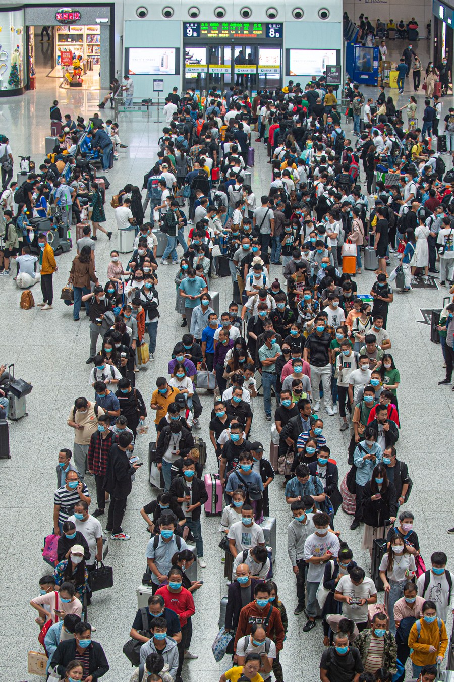 คาด 'นทท.จีน' เดินทางในประเทศ 600 ล้านครั้ง ช่วงหยุดวันชาติ-ไหว้พระจันทร์