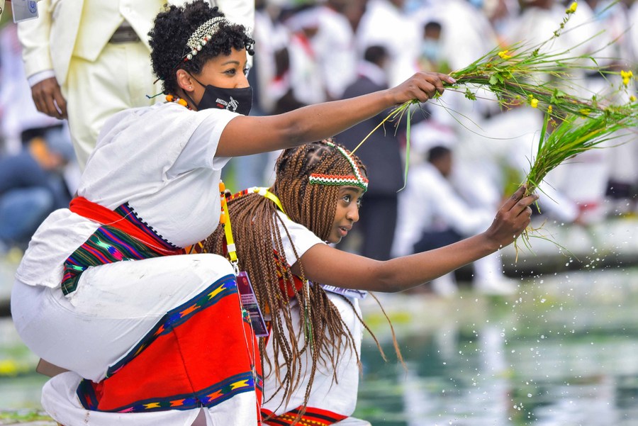 'เอธิโอเปีย' จัดเทศกาลฉลองต้อนรับฤดูใบไม้ผลิ