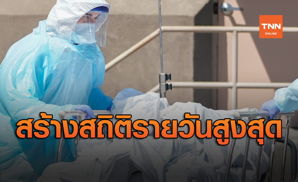 โลกอ่วมติดโควิด-19 รายวันสูงสุดสร้างสถิติใหม่ถึง 350,000 คน