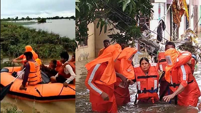 คนตายพุ่งร้อยศพ! ฝนเท-น้ำท่วมอินเดียใต้ ผู้อพยพทะลุหลักแสน