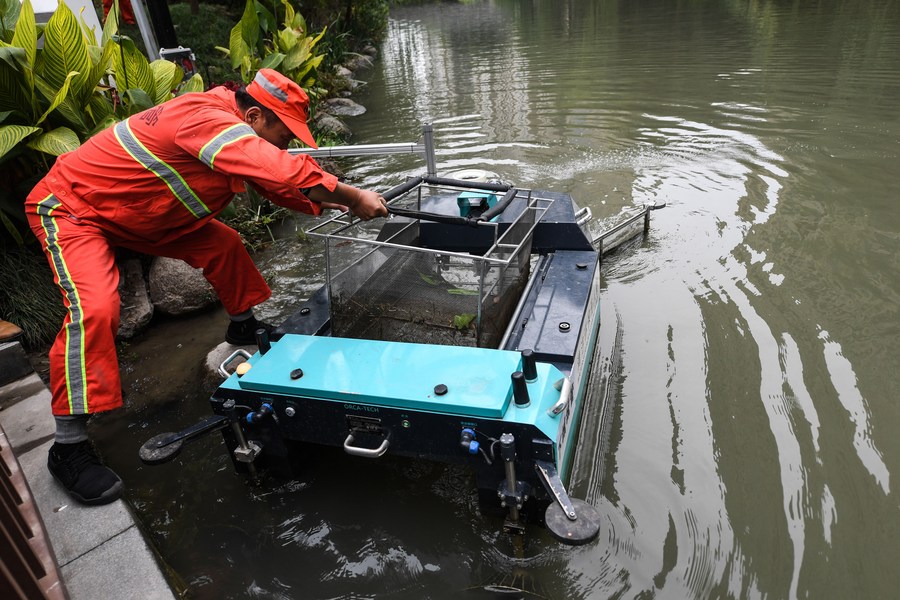 หางโจวงัดสารพัดเทคโนฯ ดูแลแม่น้ำใสสะอาด