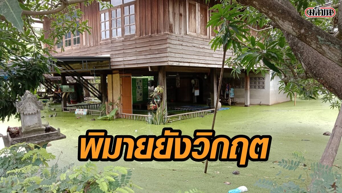 พิมายยังวิกฤต น้ำท่วมนาน 2 สัปดาห์ ซ้ำ ลำน้ำมูลสูงต่อเนื่อง ซึ้งใจทหาร-ภาคเอกชนเข้าช่วยเหลือ