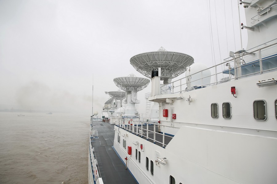 เรือติดตามยานอวกาศจีน 'หย่วนวั่ง-6' แล่นสู่มหาสมุทรอินเดีย
