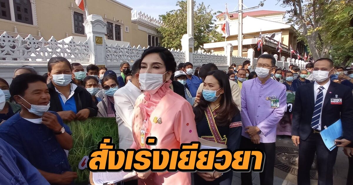 'มนัญญา' เผย นายกฯ สั่งกรมการข้าวเร่งเยียวยา ปมสหกรณ์นิคมลานสักฯอุทัย ถูกเบี้ยว