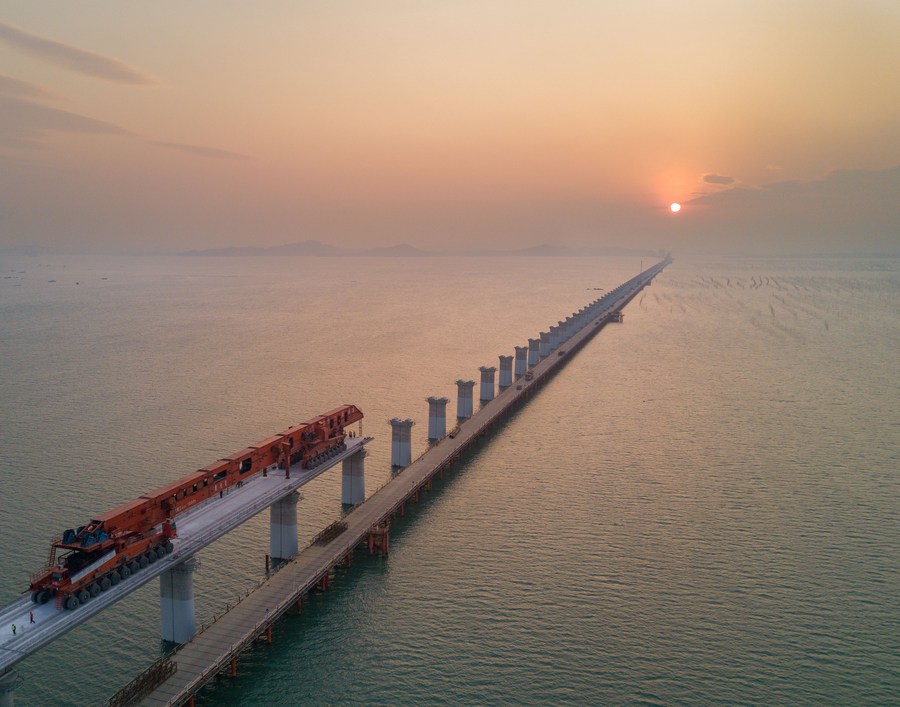 จีนเดินหน้าสร้าง 'คานสะพานข้ามทะเล' ในฝูเจี้ยน