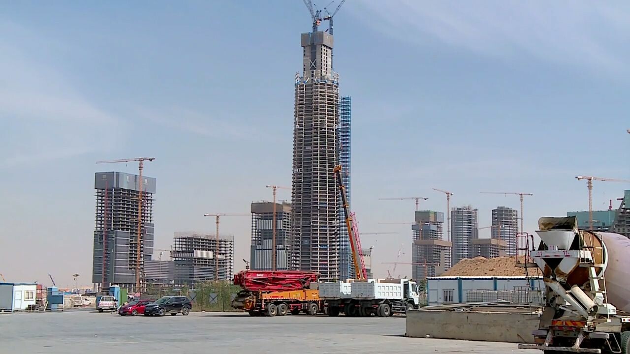 สูงเสียดฟ้า! บ.จีนเร่งสร้าง 'ตึกที่สูงที่สุดในแอฟริกา'