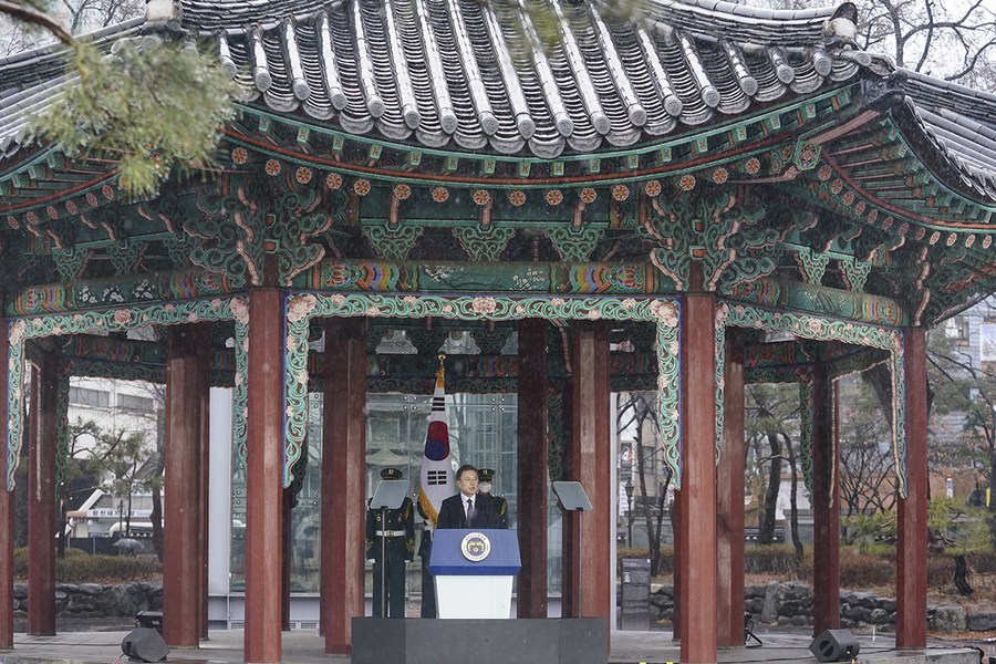 ผู้นำเกาหลีใต้รำลึกครบรอบ 102 ปี 'วันแห่งการเคลื่อนไหวเพื่ออิสรภาพ'