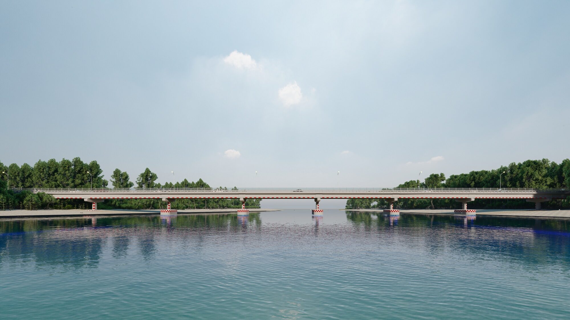 ทางหลวงชนบท เร่งก่อสร้างสะพานข้ามคลองดู จ.สตูล เชื่อมเกาะสู่แผ่นดินใหญ่ คาดแล้วเสร็จปี'65