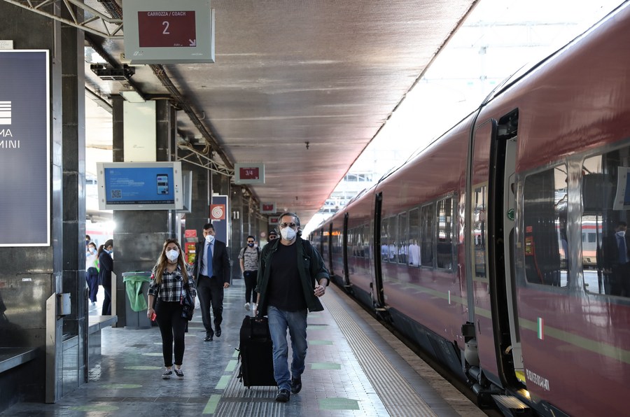 อิตาลีจ่อเปิดรถไฟสาย 'ปลอดโควิด-19' เชื่อมโรม-มิลานเดือนหน้า