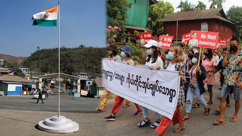 รัฐมณีปุระของอินเดีย ยกเลิกคำสั่ง ไม่รับชาวพม่าข้ามพรมแดน ลี้ภัยรัฐประหาร