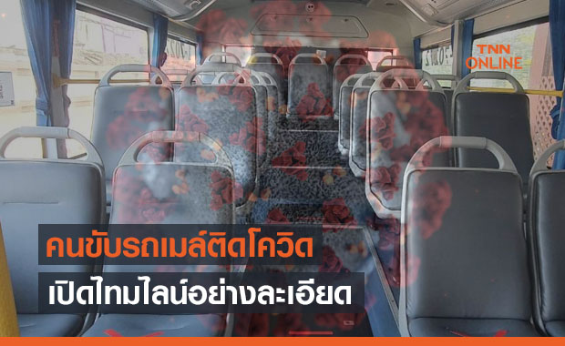 พนักงานขับรถเมล์ สาย 142 ติดเชื้อโควิด เผยไทมไลน์อย่างละเอียด