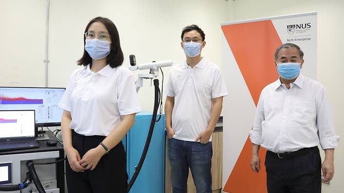 สิงคโปร์อนุมัติให้ใช้ "เครื่องตรวจหาโควิดด้วยลมหายใจ" ได้ผลใน 1 นาที ผลงานวิจัยภายในประเทศ