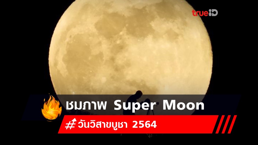 ชมภาพปรากฎการณ์ Super Moon ที่หาดูได้ยาก จากทั่วทุกมุมโลก'