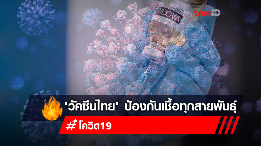 ความก้าวหน้า 'วัคซีนโควิด' ฝีมือคนไทย แย้มเวอร์ชั่น 2 ป้องกันเชื้อครบทุกสายพันธุ์