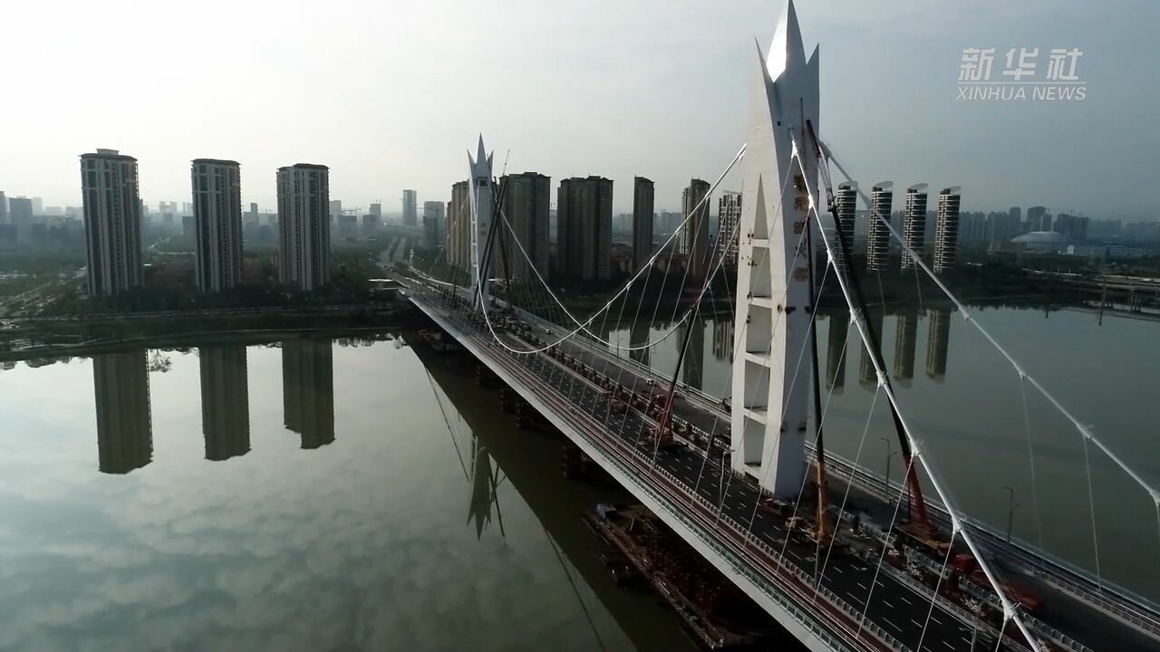 จีนเปิดสัญจร 'สะพานข้ามแม่น้ำป้า' หนุนการแข่งขันกีฬาแห่งชาติจีน