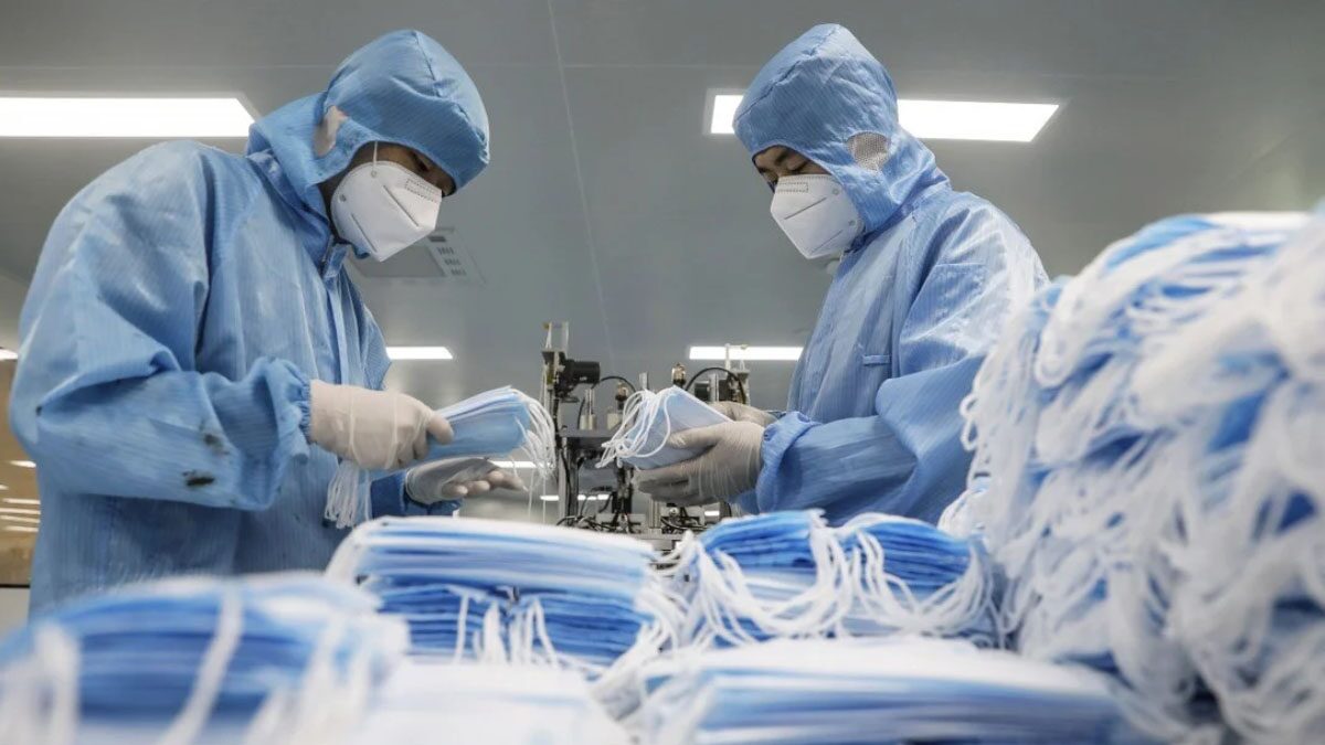 จีนอู้ฟู่ ส่งออกอุปกรณ์การแพทย์สู้โควิด อันดับหนึ่ง โกยแสนล้านดอลลาร์