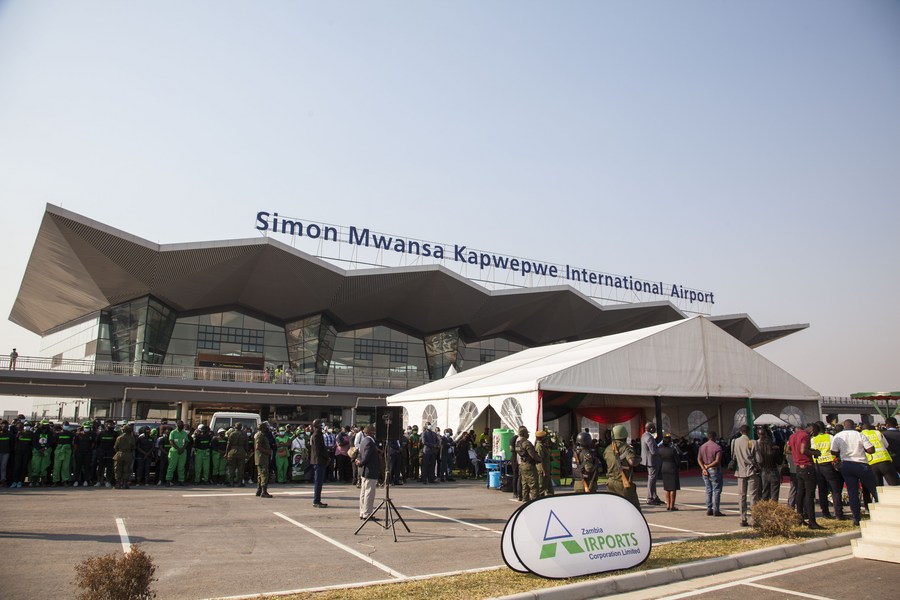 แซมเบียเปิดตัว 'สนามบินทุนจีน' คาดสร้างโอกาสแก่ธุรกิจท้องถิ่น