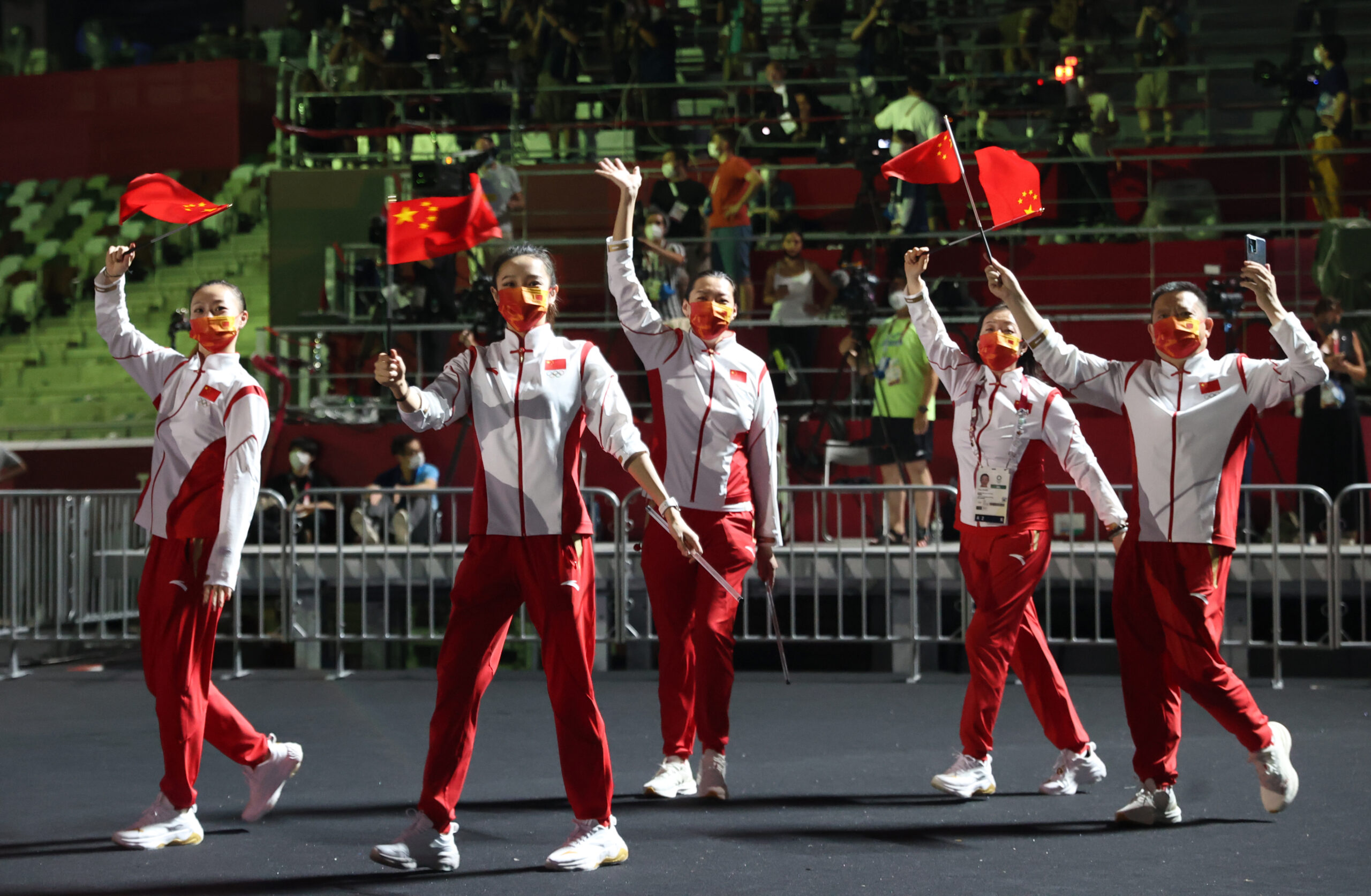 ทางการจีนแสดงความยินดี 'ทัพนักกีฬา' สร้างผลงานในโอลิมปิก