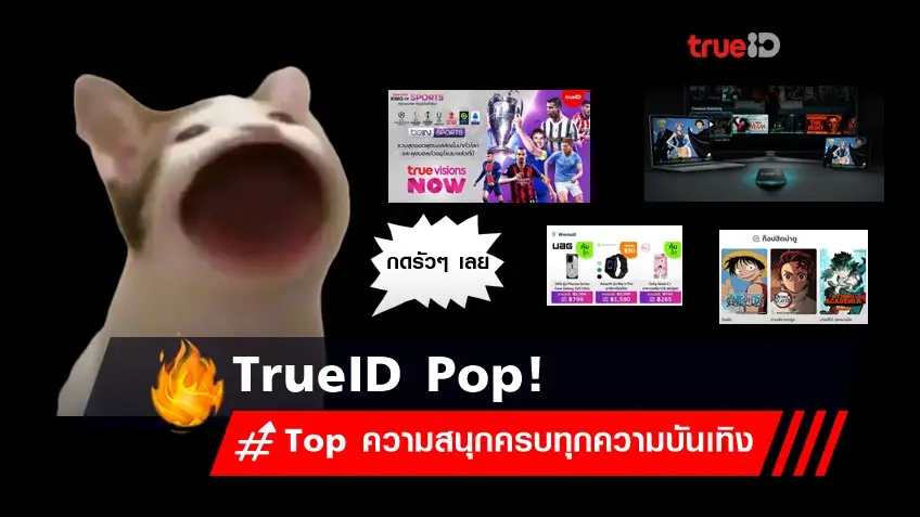 TrueID Pop! Top ความสนุกครบทุกความบันเทิง