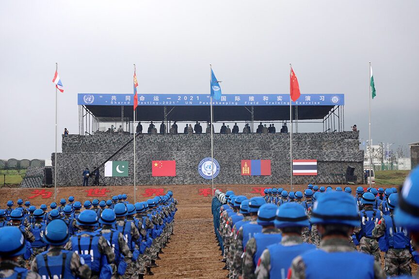 จีนนำทัพซ้อมรักษาสันติภาพ นานาประเทศ ไทยไม่พลาดเข้าร่วม