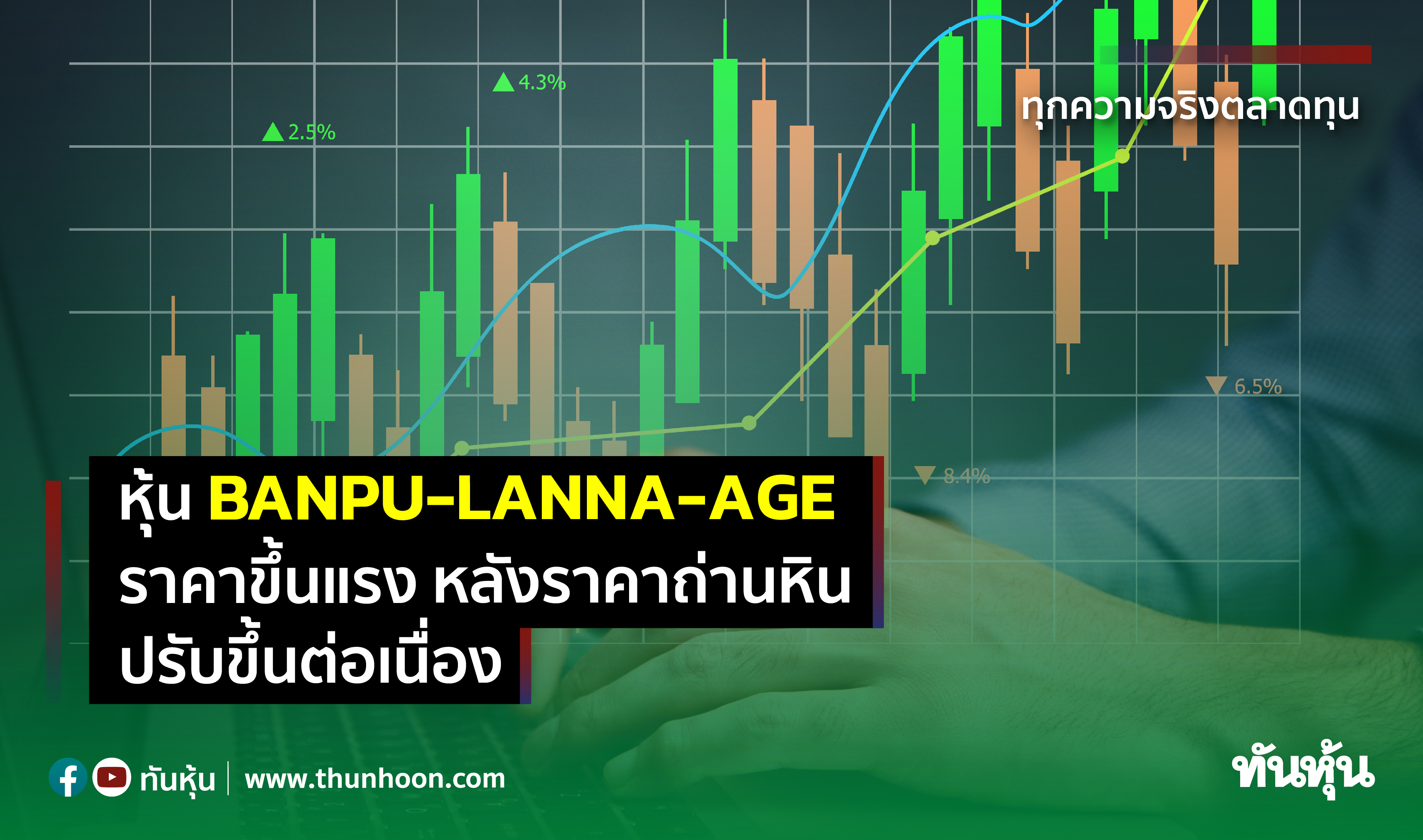 หุ้น BANPU-LANNA-AGE ราคาขึ้นแรง หลังราคาถ่านหินปรับขึ้นต่อเนื่อง