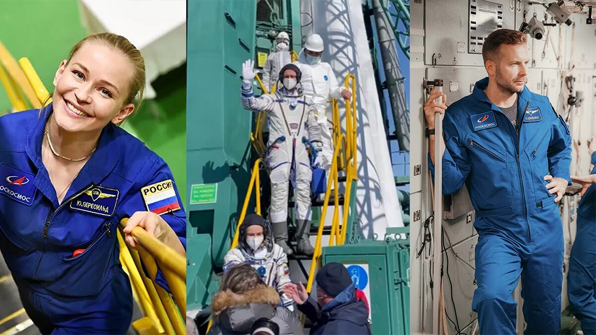 ครั้งแรกในโลกวันนี้ รัสเซียจะส่ง "นักแสดงสาว-ผู้กำกับ" ไปถ่ายภาพยนตร์บนอวกาศ
