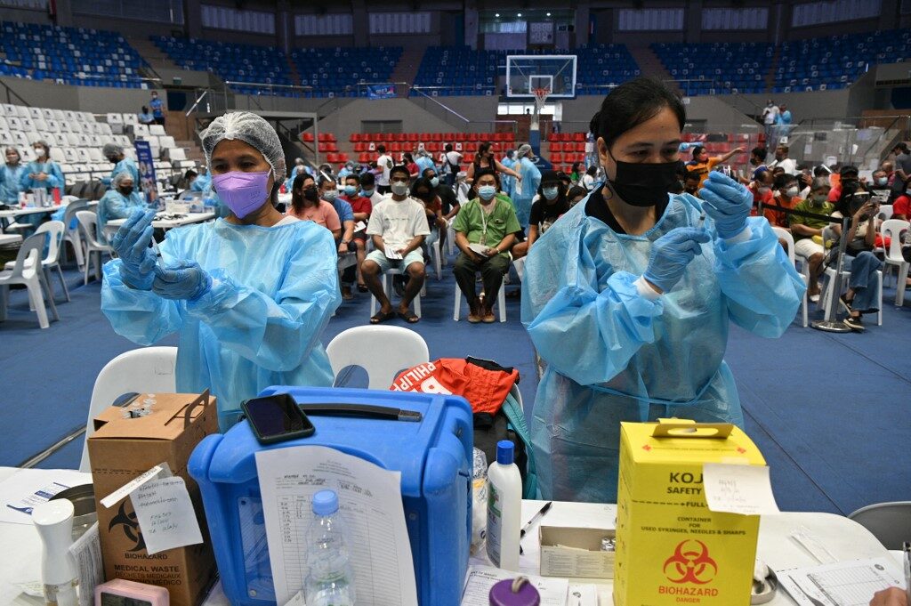 ฟิลิปปินส์ตั้งเป้าฉีดวัคซีนโควิด 9 ล้านคนใน 3 วัน