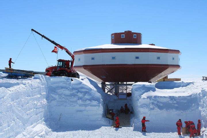 จีนเปิดใช้ 'สถานีอุตุนิยมวิทยา' ในแอนตาร์กติกาเพิ่ม 2 แห่ง