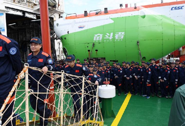 เรือวิจัยจีน 'ทั่นสั่ว-1' แล่นกลับฝั่ง หลังเสร็จภารกิจสำรวจก้นทะเล