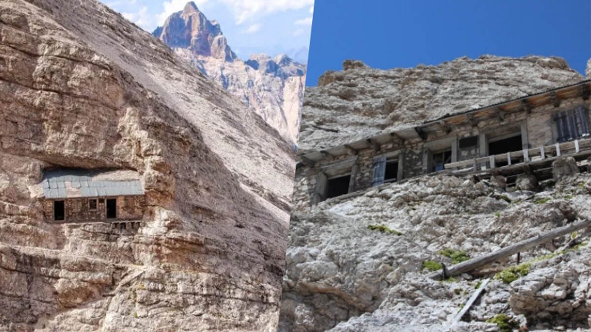 สุดลึกลับ! บ้านโดดเดี่ยวที่สุดในโลก สร้างบนเทือกเขาไกลโพ้น อายุนับ 100 ปี