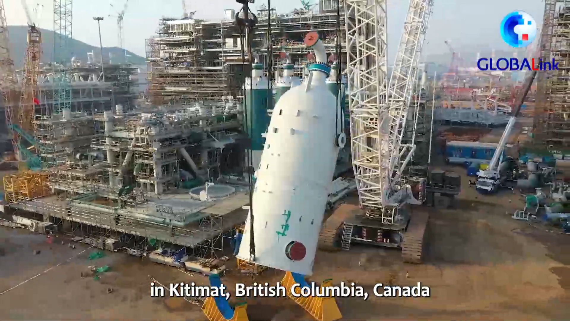 GLOBALink : ส่องโมดูลประมวลผลฝีมือจีน สำหรับใช้ในโครงการ LNG แคนาดา
