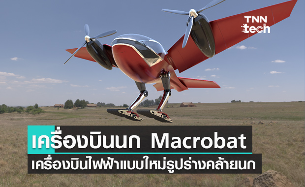 เครื่องบินนก Macrobat แนวคิดการพัฒนาเครื่องบินแบบใหม่จากบริษัทสตาร์ตอัปในประเทศแอฟริกาใต้