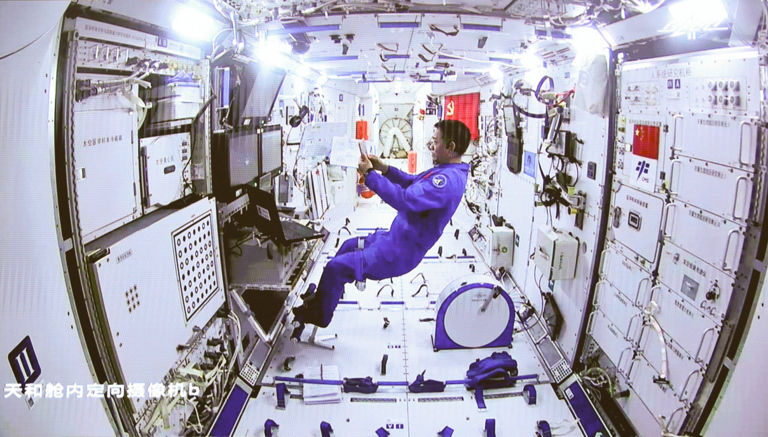 เทคโนโลยีใหม่หนุน ‘ชีวิตในวงโคจร’ นักบินอวกาศจีน สะดวกสบายยิ่งขึ้น