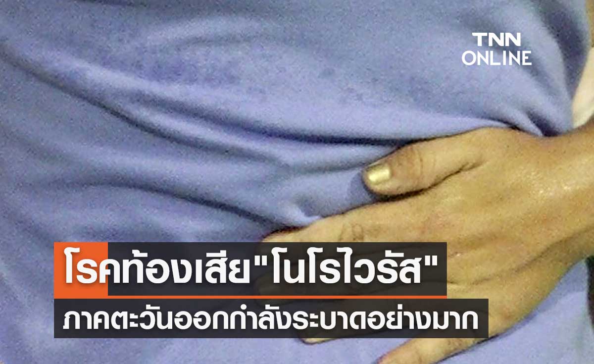 เปิดข้อมูล โรคท้องเสีย "โนโรไวรัส" กำลังระบาดอย่างมากในภาคตะวันออกของไทย