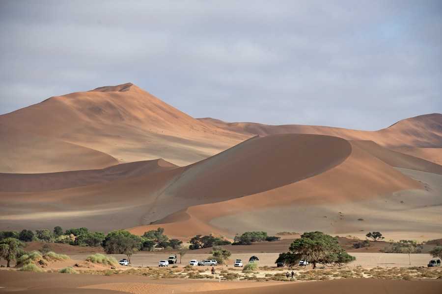 'เนินทรายยักษ์' ตั้งตระหง่านที่อุทยานแห่งชาตินามิเบีย