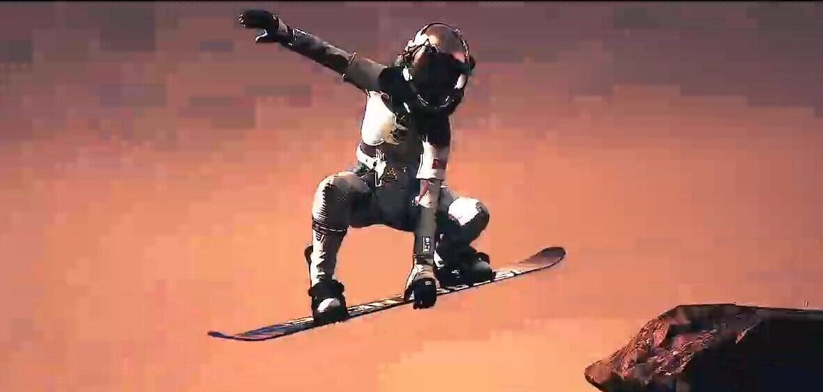 นักข่าวดิจิทัลคนแรกของโลก โชว์ลีลาเล่นสกีบนดาวอังคาร พร้อมเข้าสู่ 'ปักกิ่ง โอลิมปิก'
