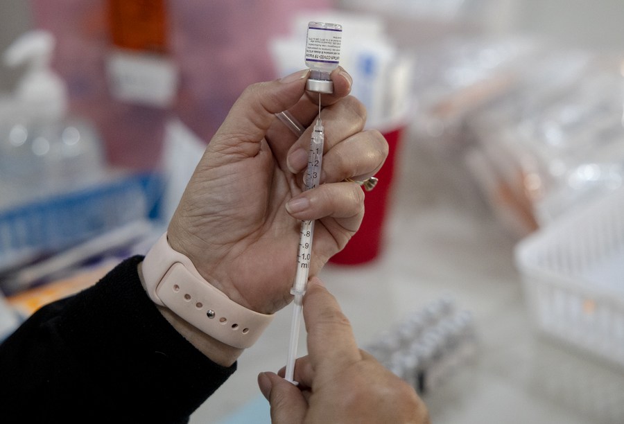 สหรัฐฯ พบประชาชนฉีด 'วัคซีนโควิด-19' ต่ำกว่าคาดการณ์